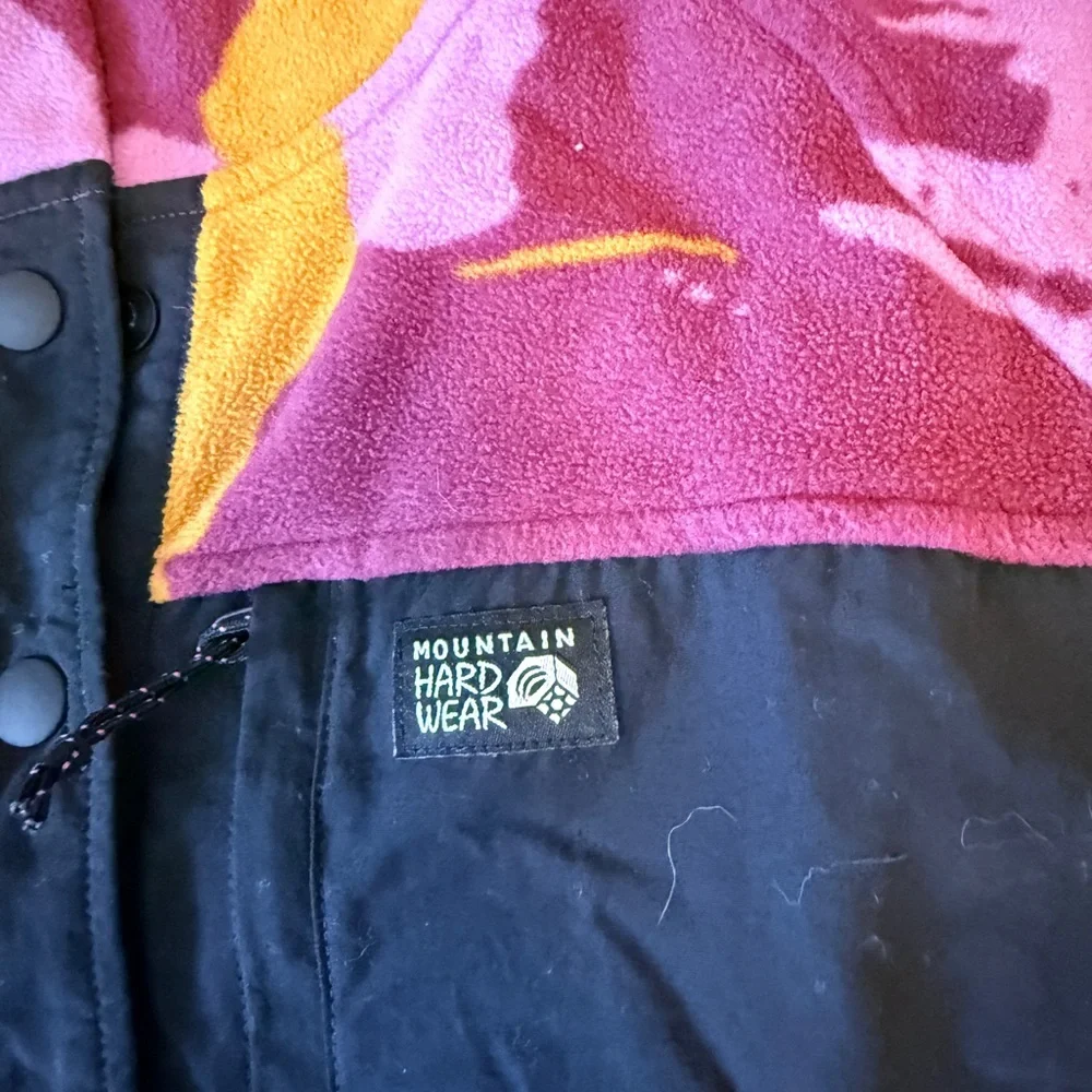 Women’s Mountain Hardware Colorful Hooded Fleece Jacket - Picture 2 of 4